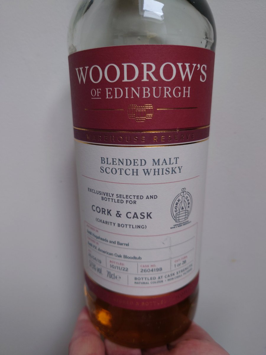 MikeyBramble's tweet photo. Took 2 bottles to Mull last weekend...
This is excellent! (I knew that as I tasted it in the shop π€£)
#woodrows #whisky https://t.co/hMYdg01Ngr