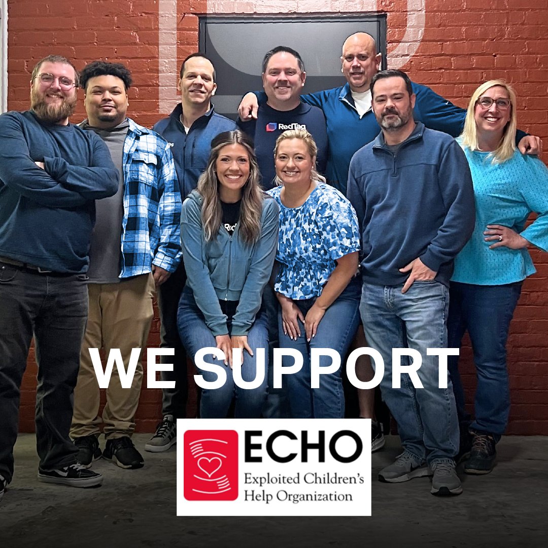 Our RedTag team is so proud to work with ECHO Louisville, an incredible non-profit organization dedicated to ending child abuse and supporting those affected by it. Today, our RedTag family is participating in National Wear Blue Day in honor of National Child Abuse Prevention