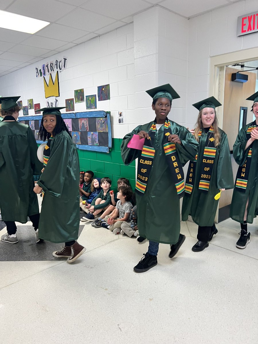 One of our absolute favorite moments of the year, Senior Walk! Congrats class of 2023!