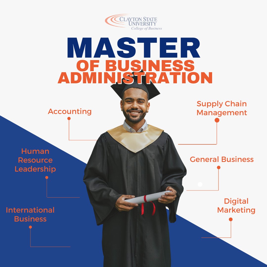 ClaytonStateCOB's tweet image. If there was ever a time to get an MBA, the time is now! Our program prepares graduates to operate successfully and lead organizations in a global business environment that is rapidly changing. 
***Apply for FREE through 3/31 at conta.cc/3TMjDvU***
#Freeapplicationmonth
