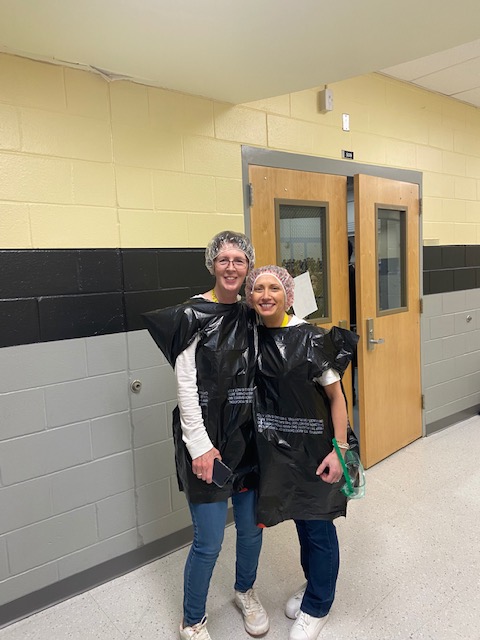 T-F-M-S staff/student basketball game! Staff wins! #tfspantherpride <a href="/PantherPrideTFM/">Tinton Falls Middle School</a>