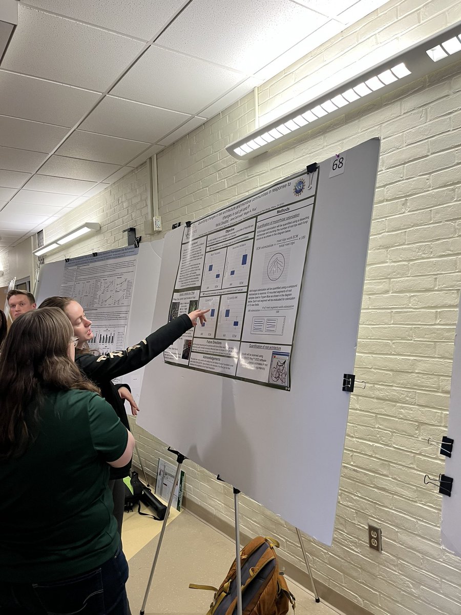 megrua's tweet image. Another strong #RuaLab showing in the afternoon session of the @wsu_cosm Festival of Research!Proud of @MariahSlaughte1 and @WSU_Honors student Hannah Baumgardner for their great presentations!