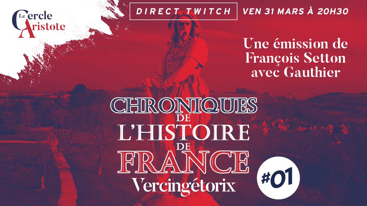 🚨🎥 EN DIRECT ! #HistoireDeFrance #Twitch 

twitch.tv/cercle_aristote