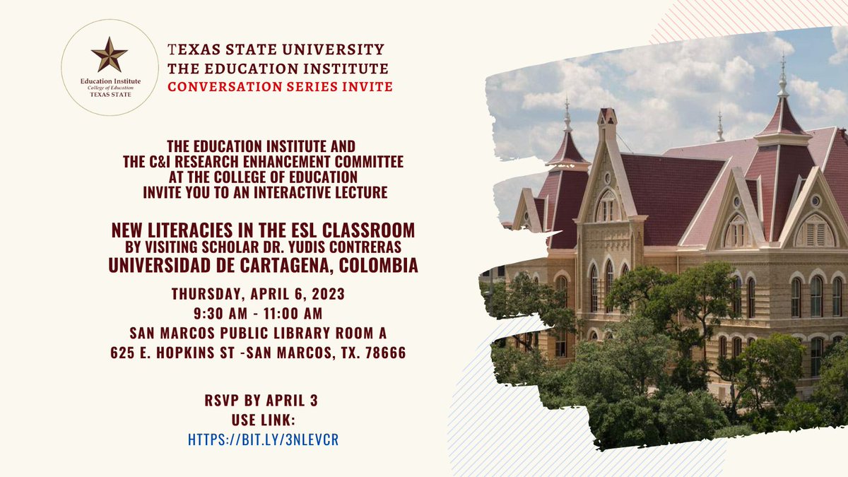 Education Institute TXST tweet media