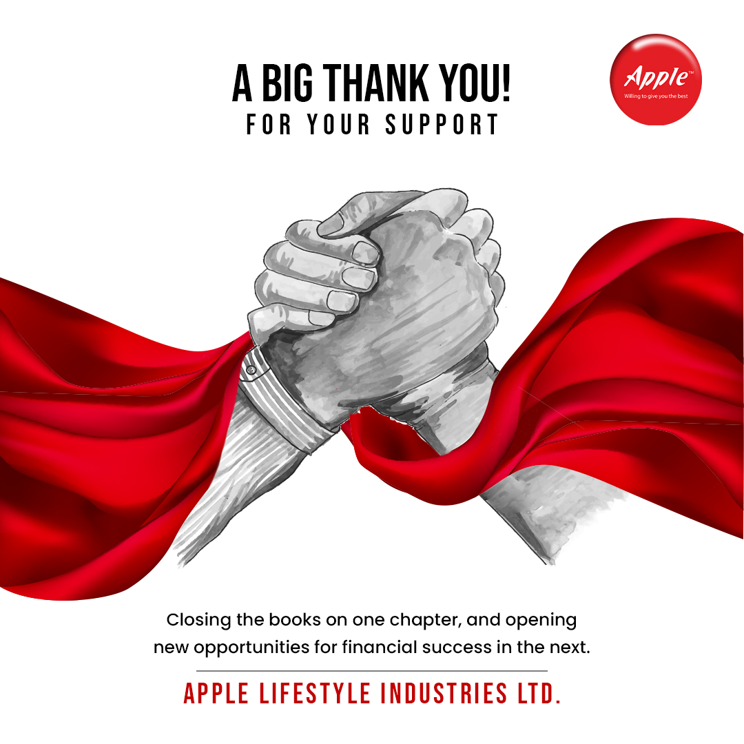 applelifestyle_'s tweet photo. A big thank you for your support!
#FinancialYear2023 https://t.co/0cBtUCEc9N