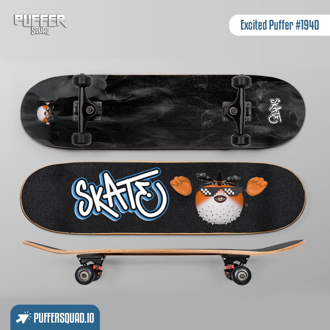 Riding the concrete wave like there's no tomorrow 🛹🌊

Featuring the Excited Puffer #1940
 #skateboardinglife #skatelove #skateboardersunite