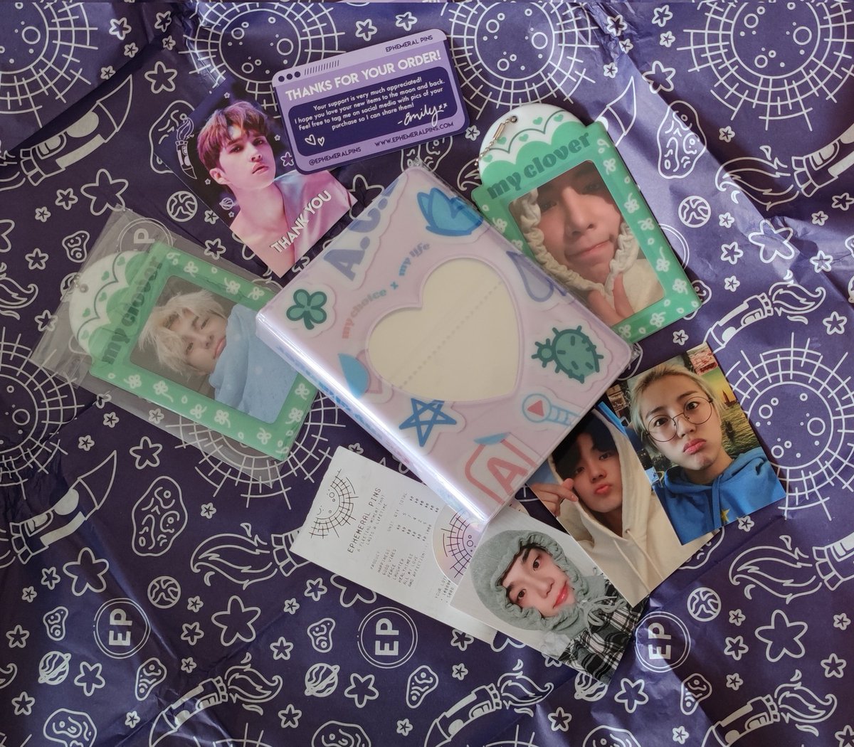 Thank you so much <a href="/EphemeralPins/">Ephemeral Pins</a>
So lovely packed 🥰
I'm very happy with my order 🫶
My Choice Bestie hopefully will like her present, too 🤭🍀💜❤️