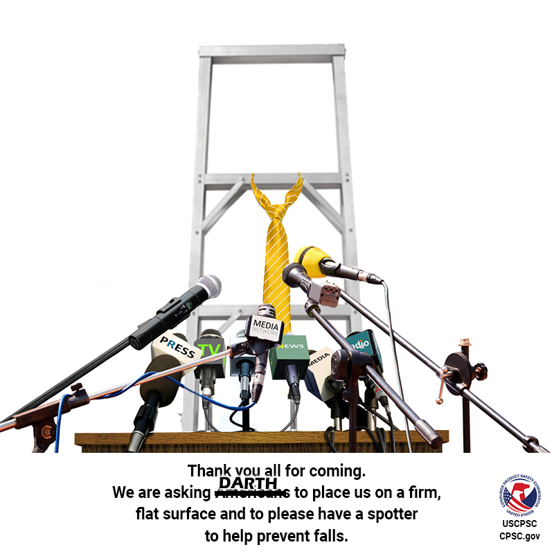 US Consumer Product Safety Commission on Twitter "darth ericgeller