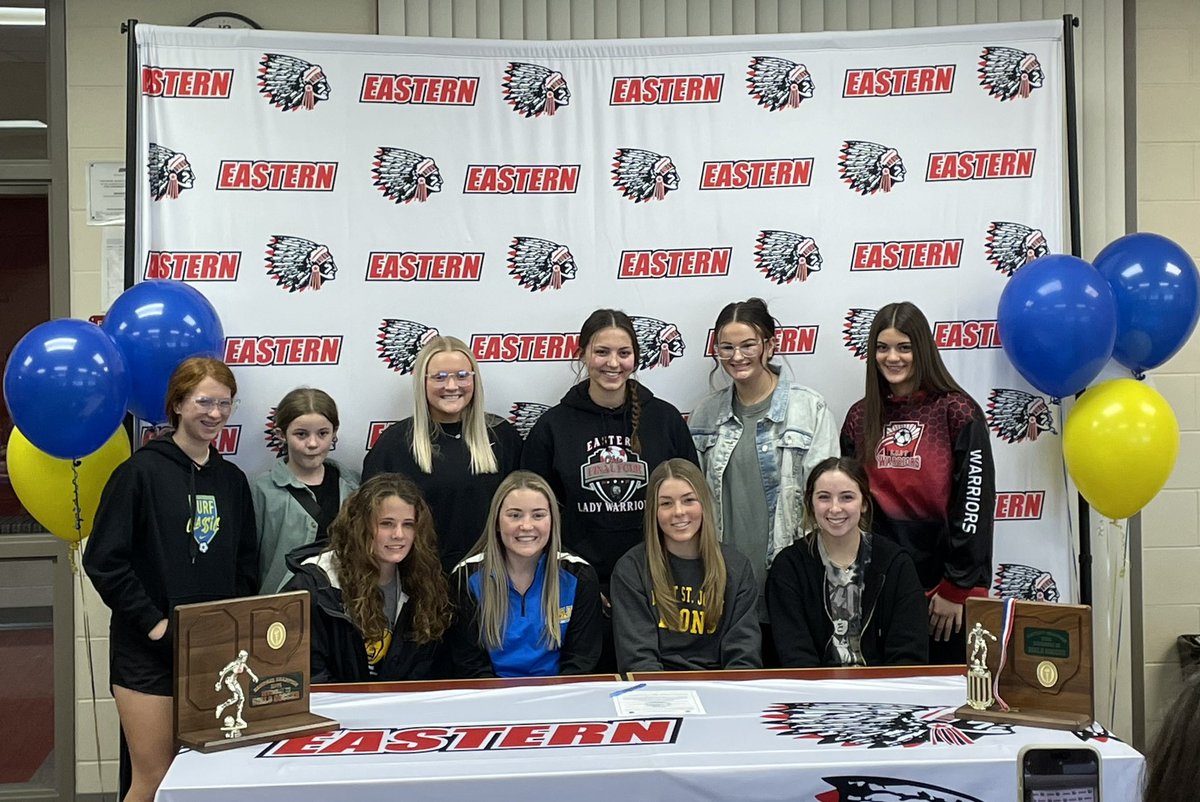 EHS EMS Athletics (@adehsems) on Twitter photo Congratulations to McKinzie Dotson on signing her letter of intent to continue her academic and soccer career at Mount St. Joseph University! Congratulations McKinzie! ⚽️ <a href="/jordanrmichael/">Jordan Michael</a> <a href="/SHACSports/">SHAC Sports</a> <a href="/SOSAOhio/">Southern Ohio Sports Authority</a> <a href="/C103Country/">C103 Country</a> <a href="/BCPressSports/">BC Press Sports</a> Congratulations to McKinzie Dotson on signing her letter of intent to continue her academic and soccer career at Mount St. Joseph University! Congratulations McKinzie! ⚽️ <a href="/jordanrmichael/">Jordan Michael</a> <a href="/SHACSports/">SHAC Sports</a> <a href="/SOSAOhio/">Southern Ohio Sports Authority</a> <a href="/C103Country/">C103 Country</a> <a href="/BCPressSports/">BC Press Sports</a>