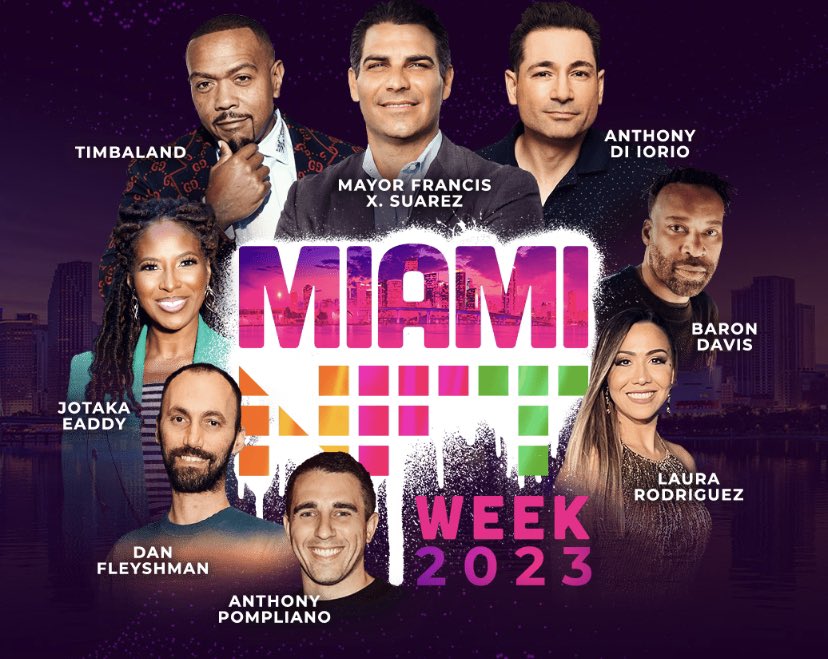 blockmateio's tweet photo. ⚡️ 3 Days, 50+ Talks, 250+ Speakers —  we're at the Miami NFT Week!

👋 Hit us with a message if you want to meet and say Hi!

👀 Psst, we're launching a new awesome product! Become an early adopter of the next-gen Web3 Analytics👾🤑

 #fintech #miaminftweek #networking https://t.co/SJXNtxwhPR