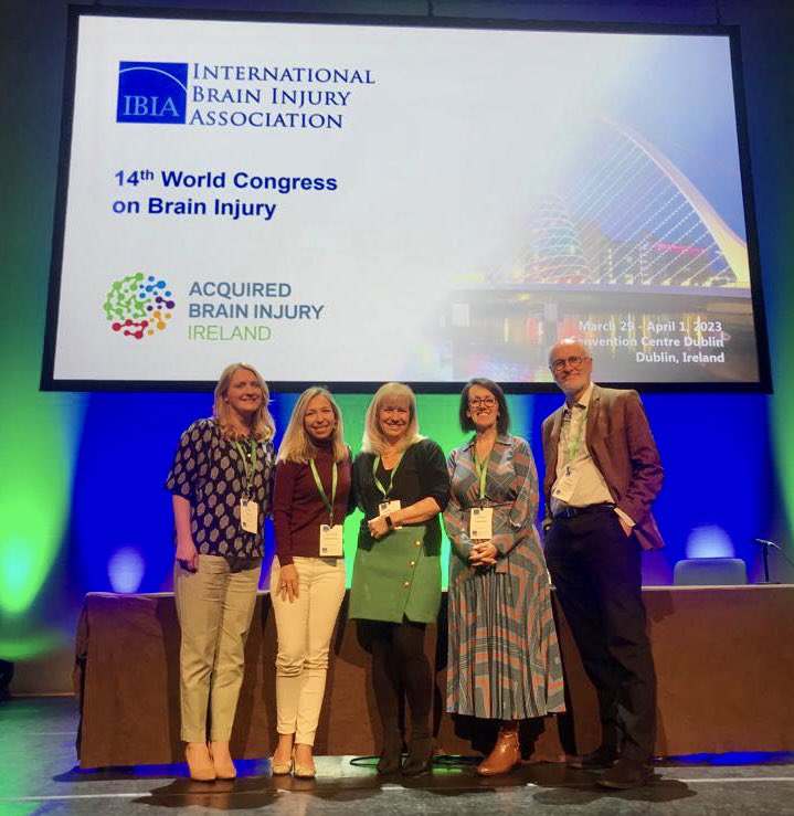 ValTwomey's tweet image. Fantastic Day 2 at @I_B_I_A #WorldCongressOnBrainInjury Had the pleasure of introducing my amazing #NRH colleagues @BeckyocMT @DelargyMark &amp;amp; Dee Gray with Caroline Schnakers for a symposium on #MusicTherapy &amp;amp; #PDoC
Special thanks @LadyKeyNote &amp;amp; @neuroOTIreland huge contribution.