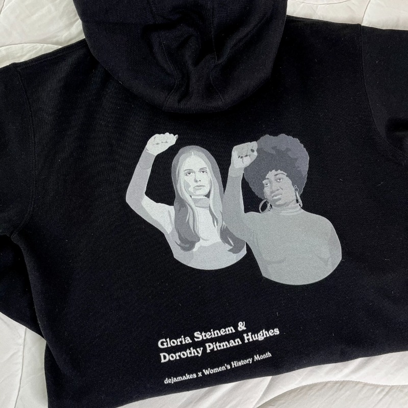 itsdejahoward's tweet photo. March 31 AKA the last day of Women's History Month calls for new merch featuring iconic women in history and a SALE. 

15% off mugs and print materials with code RACHEL15 because one of my favorite women named Rachel @fsurach sparked this idea 😘