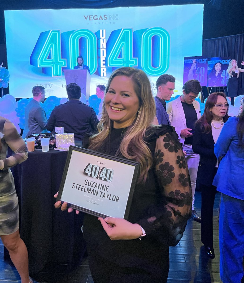 jenpbradley's tweet photo. Congrats to architect and designer, Suzanne Steelman, #steelmanpartners on winning the @lasvegasweekly @VEGASINC #40Under40 awards! https://t.co/AdenB9sNGN