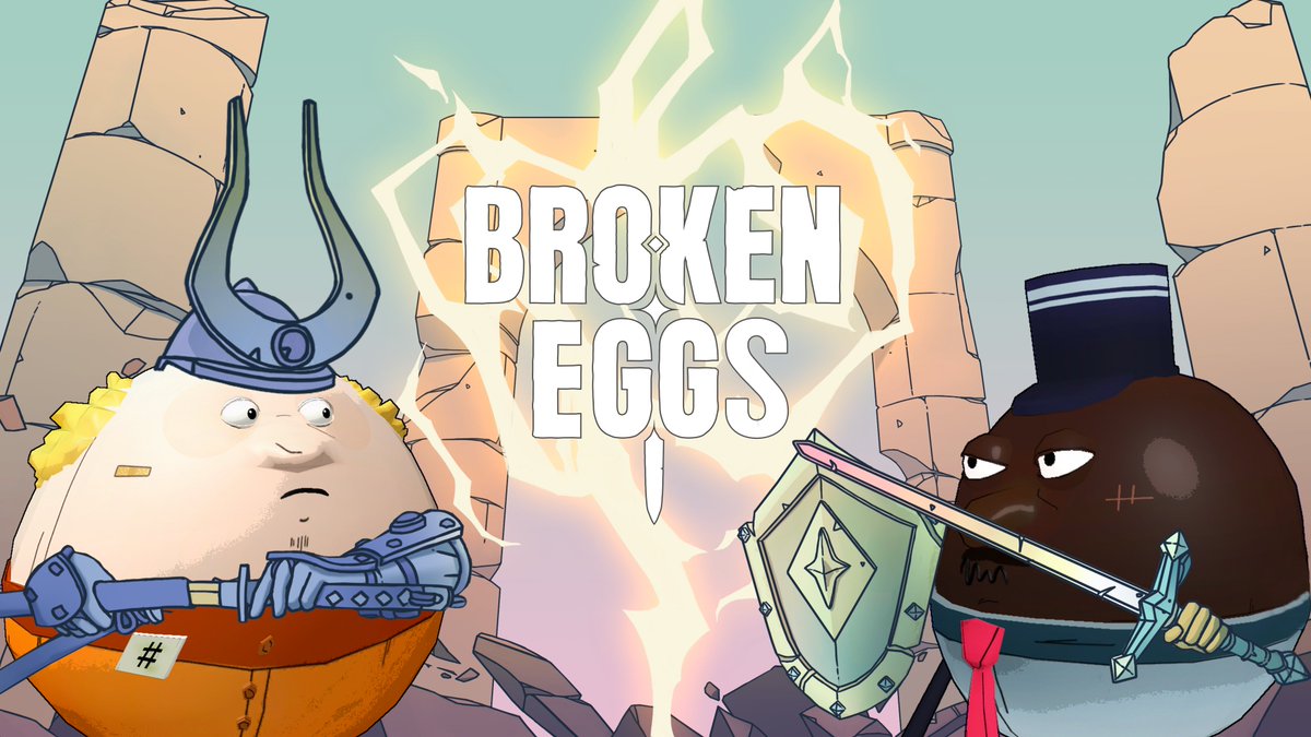 We’re happy and proud to announce our new crossover game: Broken Eggs! Feel the thrill of the fight as you duel in VR, but beware to not crack your shell! 🥚⚔️

You can’t make omelette without breaking eggs! 

Coming Fall 2023 on #MetaQuest2, #SteamVR and #PSVR2!