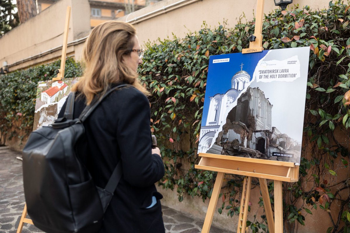 ICCROM's tweet photo. ICCROM was awarded US Ambassadors Fund for Cultural Preservation to benefit @FAR_ICCROM's efforts to build Ukrainian professionals’ capacities to safeguard and recover their cultural heritage. 
Learn more: https://t.co/ts8pFj6k9h
#CultureCannotWait #StrongerTogether https://t.co/THYxGQkL9q