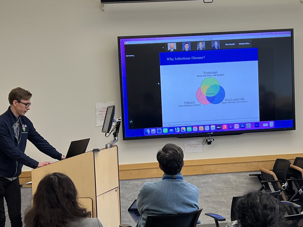 CDelaCruzMed's tweet image. Great to have our @YaleMedPSTP meeting and welcoming the newly matched interns by zoom. @yalemedpstp alum Michael Chiorrazi @YaleHemOnc and pgy5 @YaleIDFellows Eric Elliott. @YaleIMed @VilarinhoSilvia