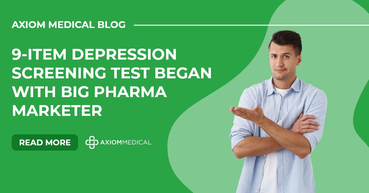 AxiomMedical's tweet photo. What is the 9-Item Depression Screening Test? Check out our blog on the test &amp; its surprising origin: https://t.co/mVtN39chhX

#AxiomMedical #mentalhealth #mentalhealthawareness https://t.co/JT63pkZZ1K