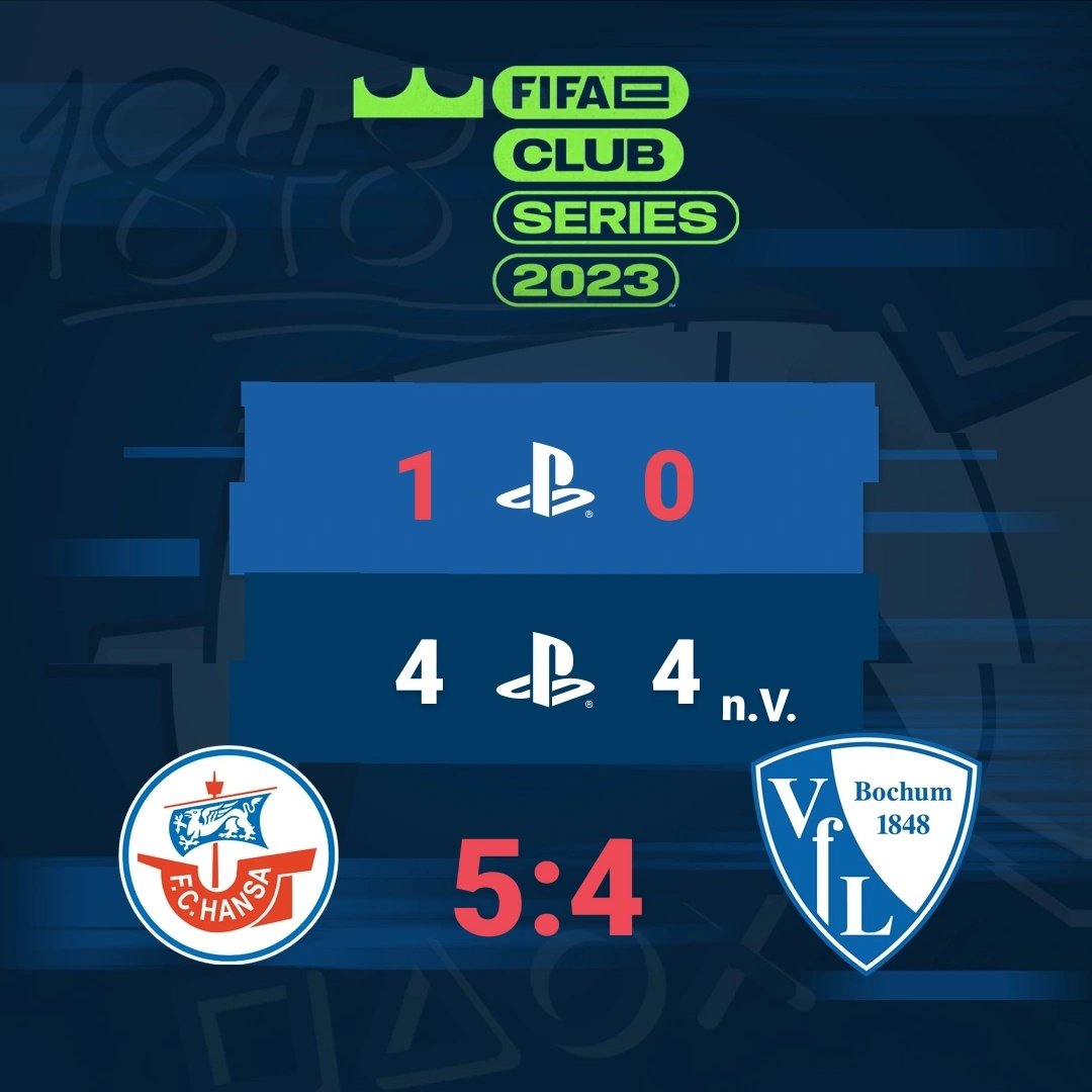 VfL1848eSports's tweet photo. #FIFAeClubSeries

Wir verlieren zwar das Finale der 3. Quali-Woche gegen @HansaRostock, aber sind trotzdem weiter. Wieder enge Matches, GG in den Norden! Damit sind die Online Qualifiers beendet, wir freuen uns auf die Playoffs 🤩 Danke für den Support im Stream 🙌

#RoadToFeCWC https://t.co/VQyuhtY3GE