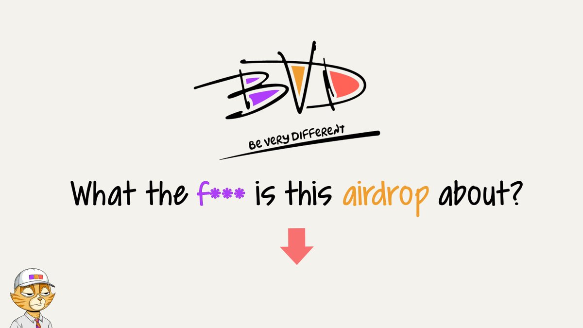 BVDCAT_'s tweet image. 🧵How to get an airdrop from @BVDCAT_ 

Don't worry, you're not too late.