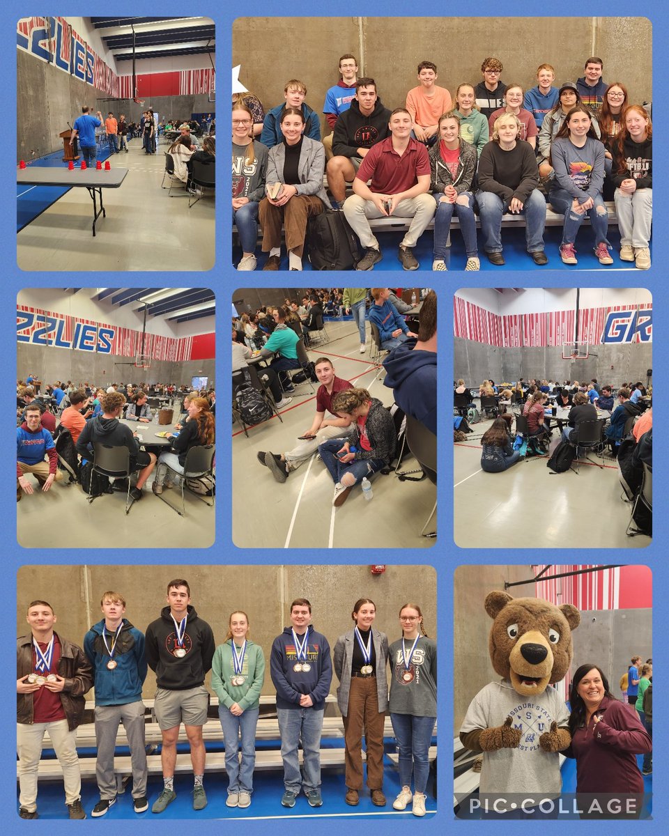 SharonKPatton's tweet photo. These students (+Caleb not pictured) participated in the 2023 Interscholatic Contest at MSU-West Plains today! They earned 14 medals in all! Great job Willow!! @missouristatewp @willowschool #GoBears 🐻 https://t.co/hmUGyoIDG3