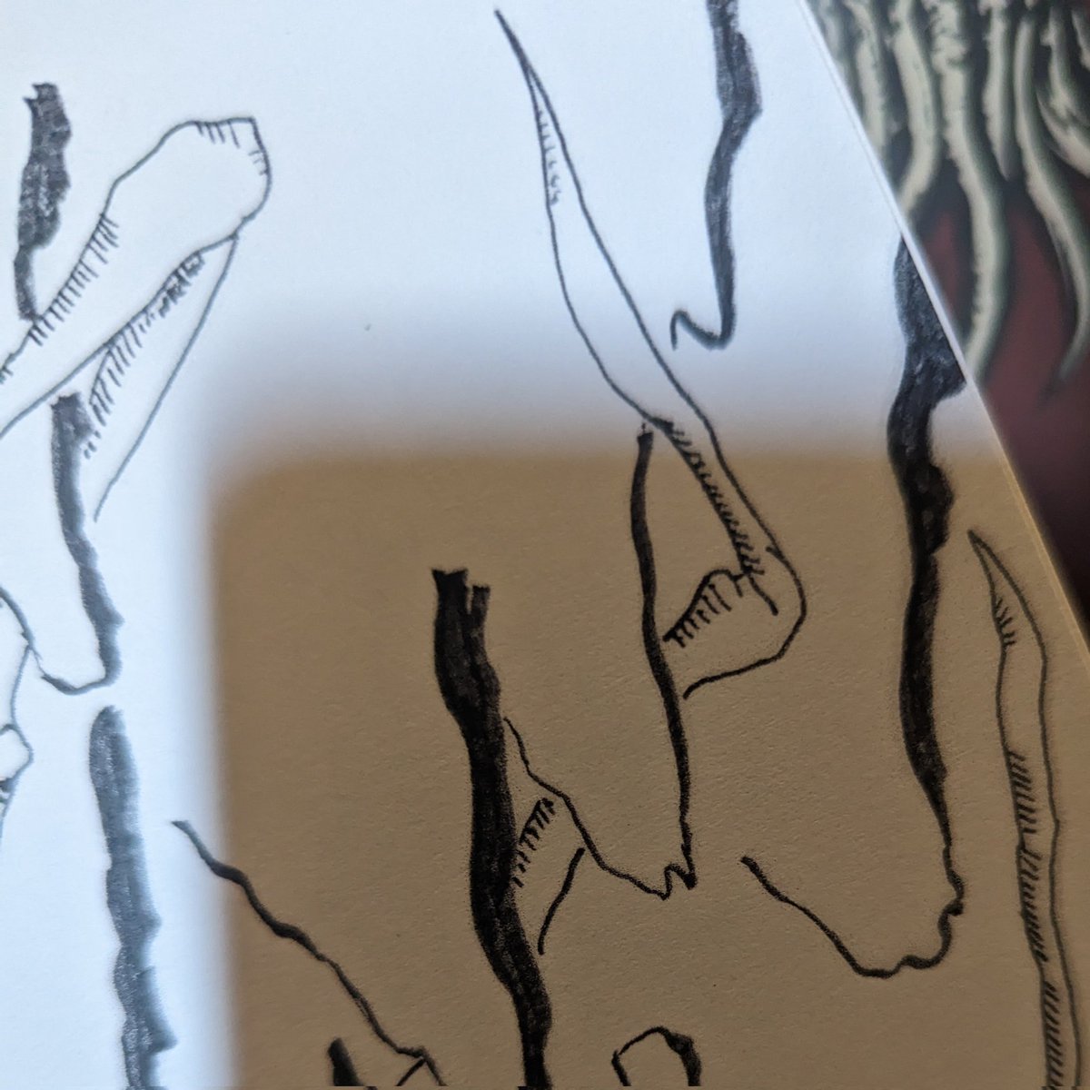 TedVGilbert's tweet photo. I made a weird little zine the old fashioned way. I have limited copies in my store. https://t.co/JMhaCxgbyT