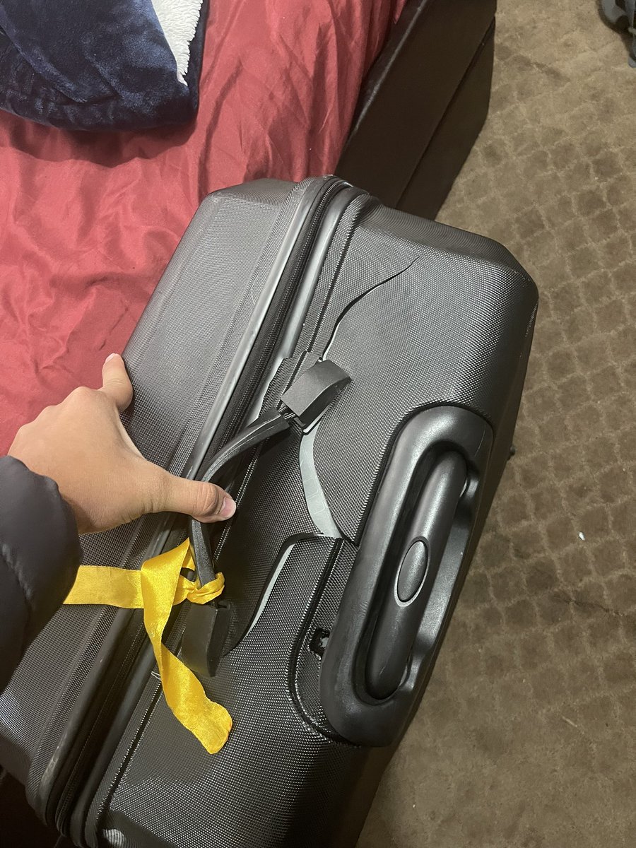 shashankarora21's tweet photo. @British_Airways  Taking a long time to get the claim settled, haven’t got a single update from 1.5 month. Got broken bag. Looks like its thrown from a plane,  and entire hardshell cracked and a broken watch. Whats taking so long to to process the claim? https://t.co/PrLxYxbH6d
