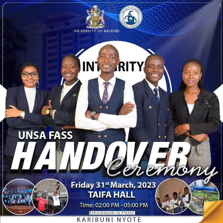 UoN FASS handover was lit
#Uonbi
#mandamano
#GodBlessKenya