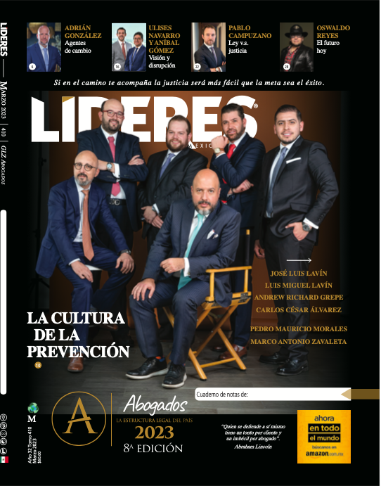 LideresMexicano's tweet photo. #Edición410

Te compartimos la segunda  portada de cinco de nuestra Edición Especial Abogados 2023. En portada tenemos a los socios de @glz_abogados, quienes nos hablan de la cultura de la renovación.

Conoce más en 👇
https://t.co/J87SffurlT https://t.co/wGSNiaQGLS