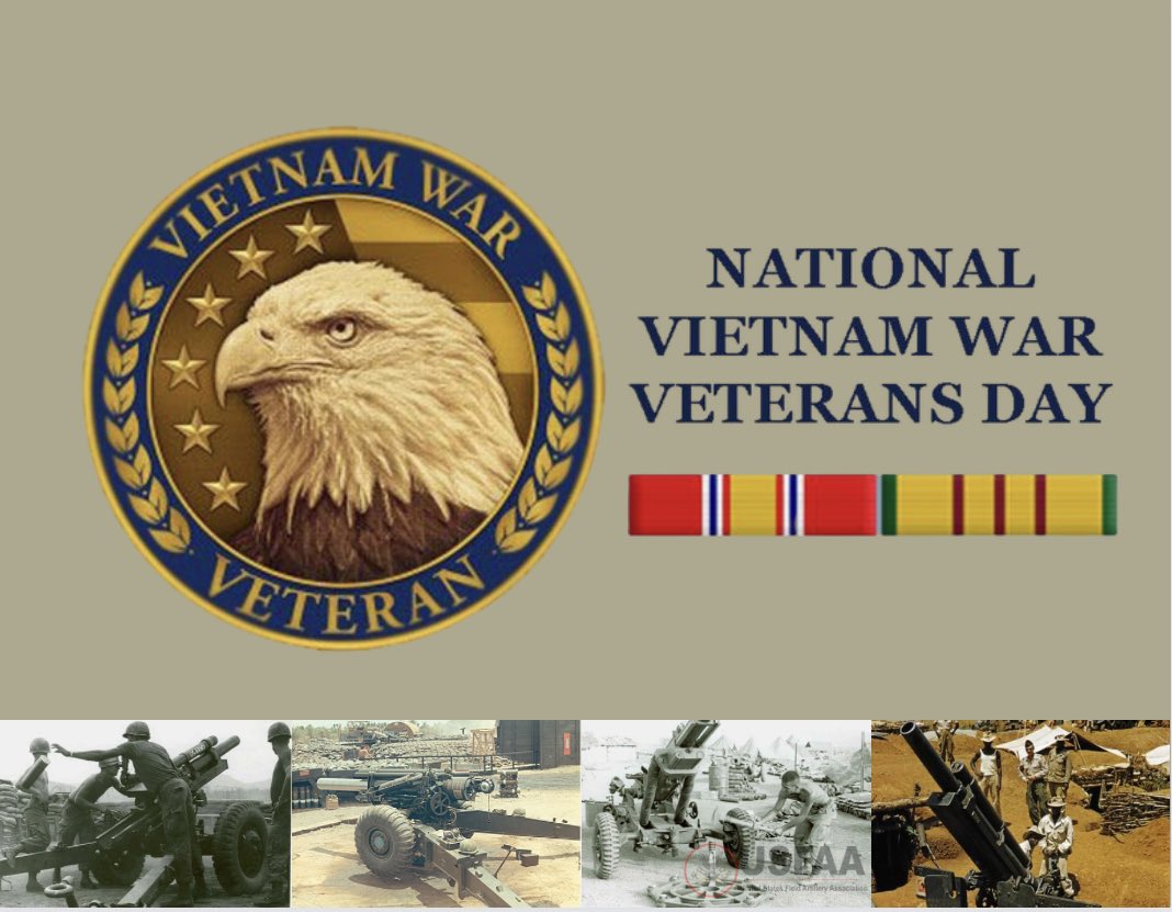 ThirteenAlpha13's tweet image. Yesterday, We recognized and honored those who served in Vietnam and the countless Soliders, Marines, and Field Artillerymen who sacrificed it all during the Vietnam War. 

#nationalvietnamwarveteransday #kingofbattle #redleg