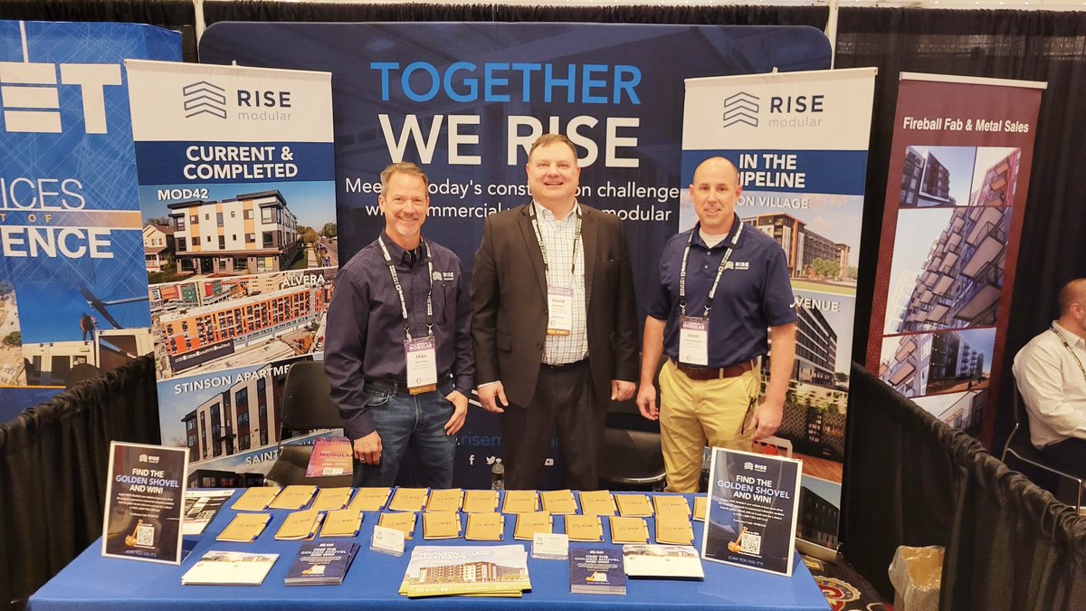 rise_modular's tweet photo. Work hard, play hard at World of Modular!
.
.
.
.
.
#WorldOfModular #WOM23 #ModularConstruction #Modular #CommercialVolumetricModular #ConstructionLife #Manufacturing #ConstructionInnovation #ManufacturingInnovation #Innovation #TogetherWeRISE @rethinkmodular https://t.co/u5NRHpfDbL