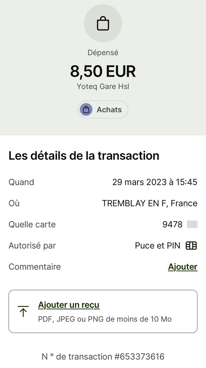 antonydavega's tweet photo. @Yoteq_fr J’ai eu un problème le 29 mars a votre borne YOTEQ du RER E « Haussmann », j’ai sélectionné un livre à 8,50 €, mais l’appareil est resté pendant plus de 10 minutes en cours de distribution. Juste 1 minute après le débit le lecteur CB a indiqué DÉCLINÉ. https://t.co/bLVti7yjbf