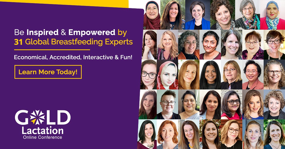 GOLDLactation's tweet photo. Join over 4500 health care professionals from 90+ Countries at #GOLDLactation2023! The latest breastfeeding research and clinical skills are only a few clicks away. Start your learning journey today by visiting https://t.co/XOzGJW2uaV  #lactation #IBCLC #IBCLE #HumanMilk https://t.co/Zd0rT5RgMi