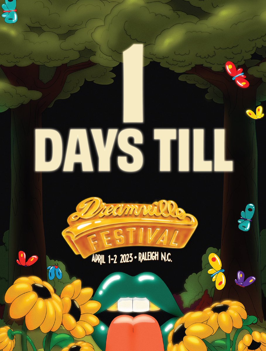 Dreamvillefest's tweet photo. #DREAMVILLEFEST IS TOMORROW! SEE YOU SOON! 🌻🌳 https://t.co/FBhJMXSFHx