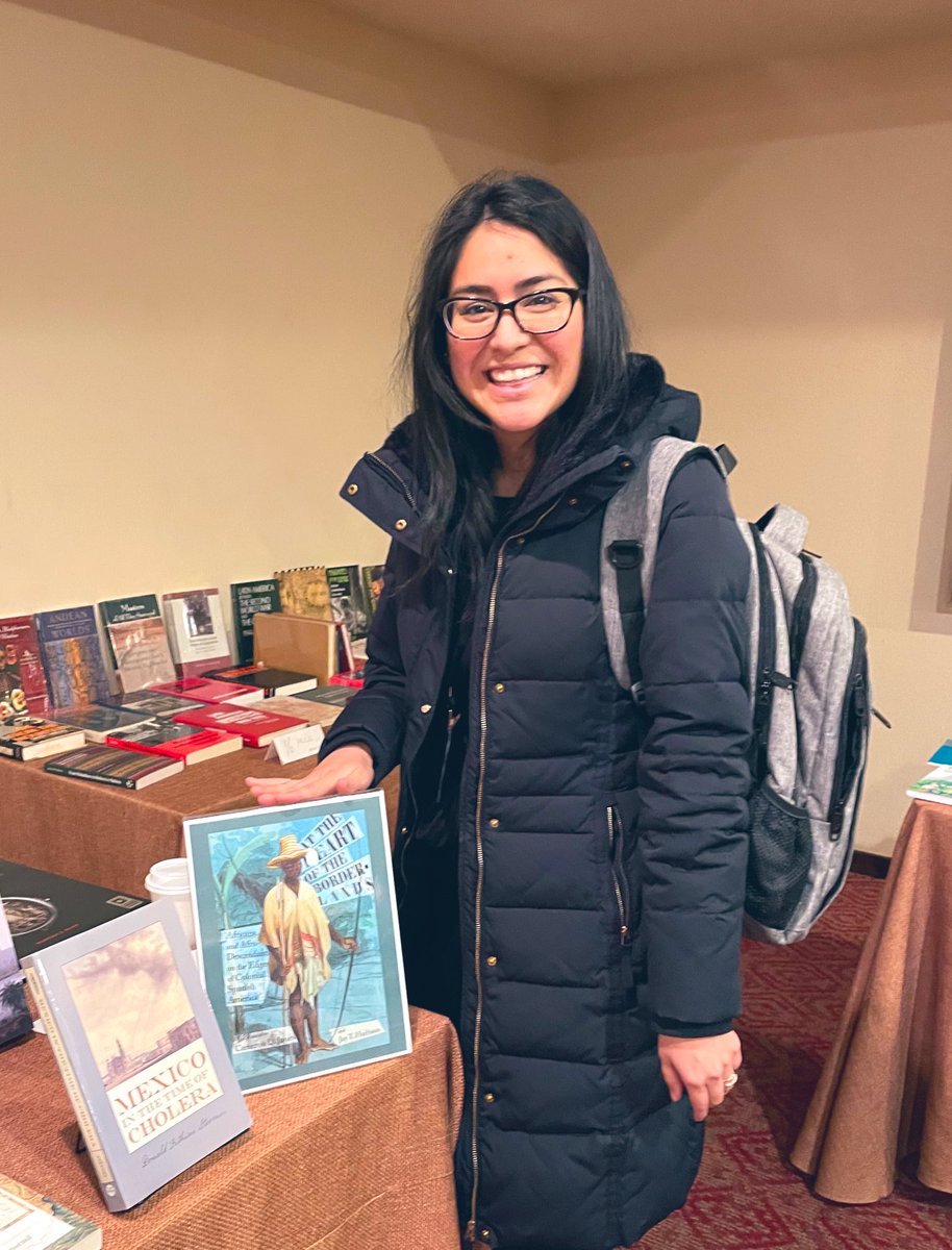 So excited to see “At the Heart of the Borderlands: Africans and Afro-Descendants on the Edges of Colonial Spanish America” (April 2023) at #RMCLAS23 My chapter on Black fugitive strategies will make its debut soon! Thanks for including me Cameron Jones &amp; Jay Harrison 👍