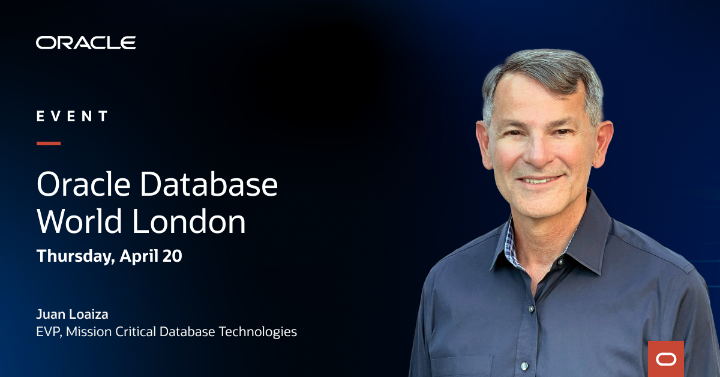 SQLMaria's tweet image. Want to get your hands on the latest #oracle #database technology and hear what’s coming directly from the development team?
Then join us for #DatabaseWorldLondon on April 20th for a day of learning and hands-on experiences. Register for FREE at bit.ly/ODWLondon.