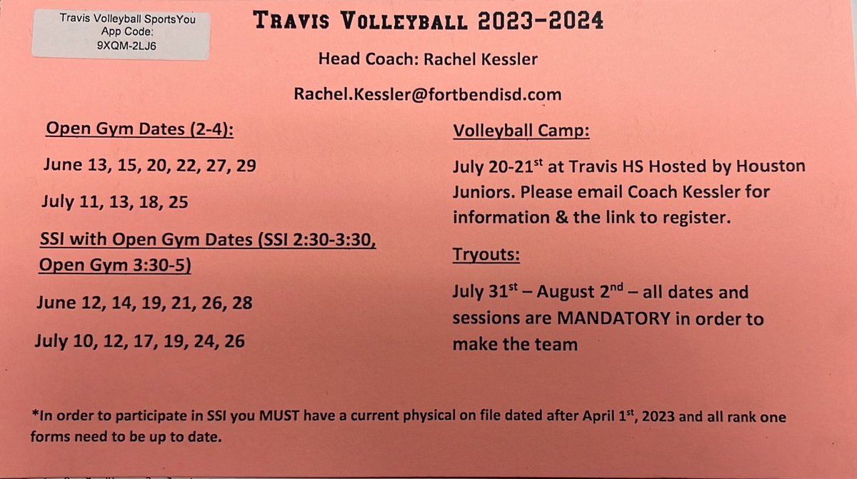 Travis Tiger Volleyball tweet media