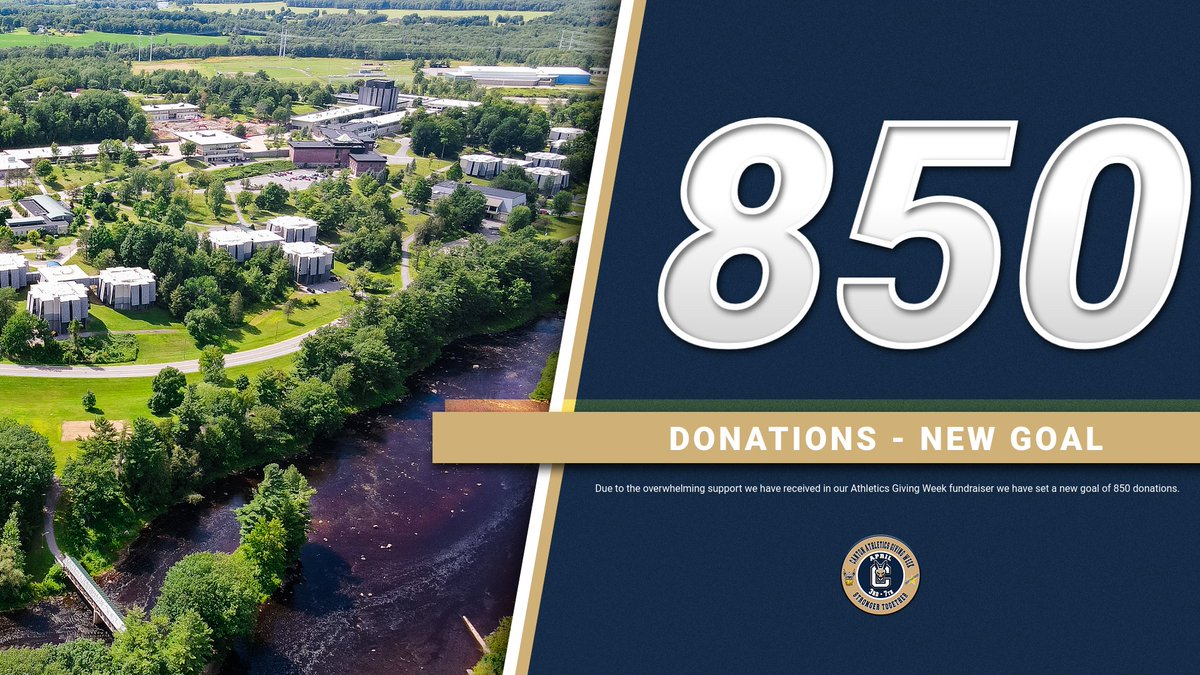rooathletics's tweet photo. The support for Athletics Giving Week has been overwhelming &amp; we appreciate all the generosity! Due to your unwavering support, we have set a new goal of 8⃣5⃣0⃣ donations. Please help us reach our new goal so we can continue to offer our student-athletes the best experience! https://t.co/Jm7g007qWK