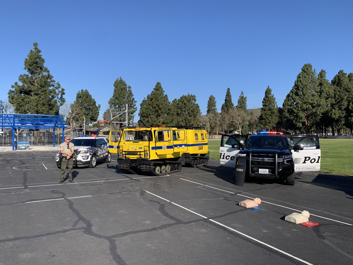 camarillopolice's tweet image. Dos Caminos Career Day. We had a great time bringing out some sheriffs units and our Hagglund, aka Elsa. #VCSheriff @VENTURASHERIFF @CityCamarillo @PVSDCamarillo @DosCaminosPVSD