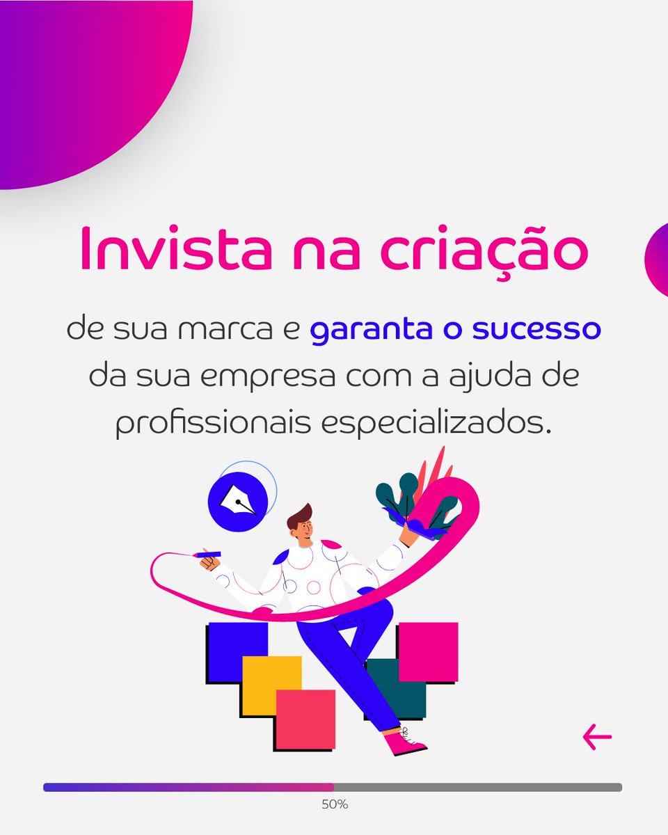 DrippTwit's tweet photo. Com a ajuda de profissionais especializados em criação de marca, você pode desenvolver uma identidade visual única, que reflita os valores e a personalidade da sua empresa!
  
Acesse nosso site 👉🏼 https://t.co/aOcqKLKRoj e saiba mais!

#marketingdigital #marketing #mkt #branding https://t.co/63hCbrT3ae