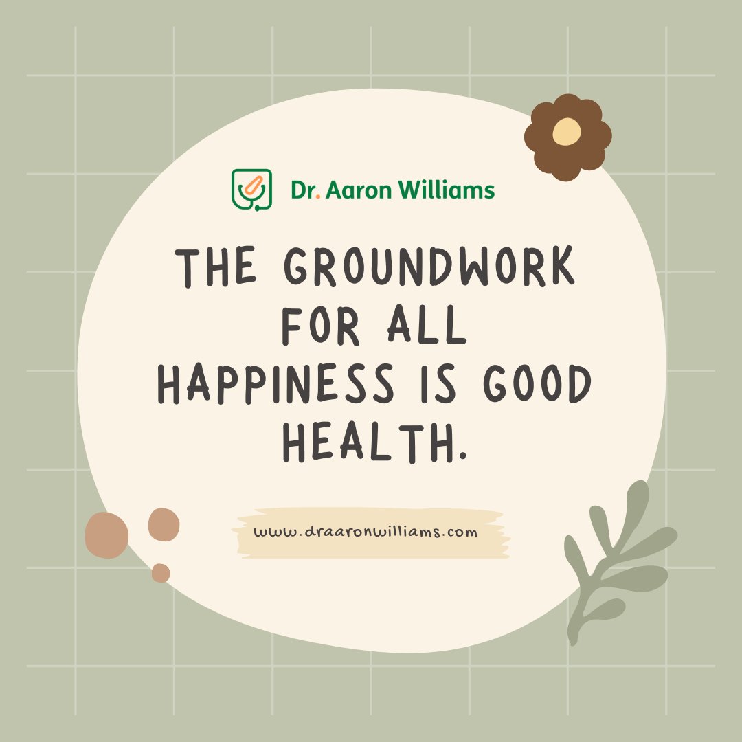 A solid foundation of joy and contentment is built upon the vibrant pillars of wellness and well-being.

Have a good day!

#wellenssquote #wellbeing #healthylife #healthquote #cancerdoctor #oncology #cancersucks #motivationquote #healthylifestyle #beingfit #exercise #happines ...