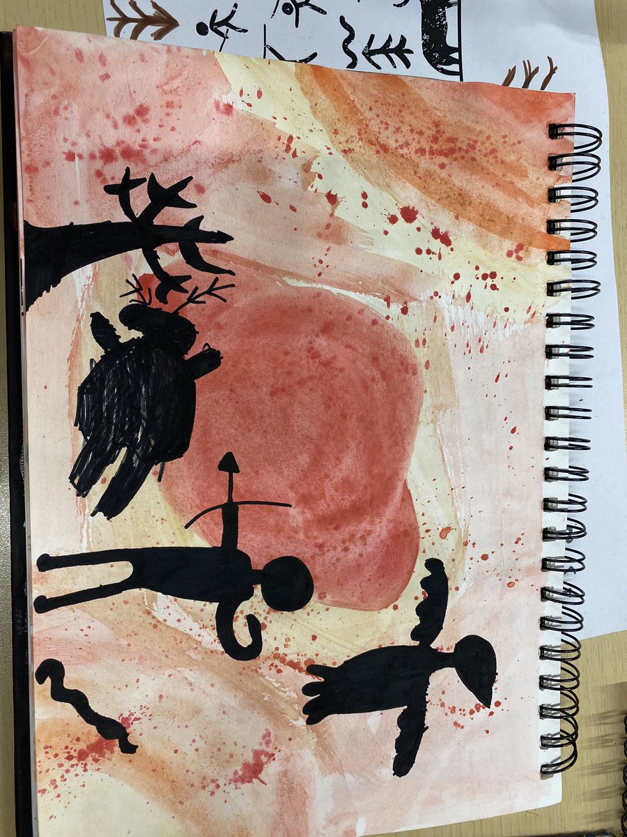 Our take on cave paintings 🥰