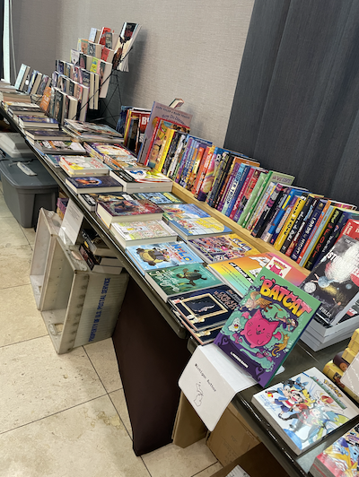 MLAoffice's tweet photo. Just a little taste of what Booksweet (@ShopBooksweet) had to offer at Spring Institute 2023 this year!
#MLASI23 #booksweet #bookish #bookstore #books https://t.co/Oji9t7r9jd