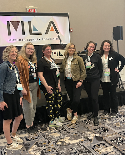 MLAoffice's tweet photo. A HUGE thank you to all of the MLA Staff and the MLA Work Group who came together to make this year's Spring institute a reality!
#MLASI23 #MLA #LoveMILibraries https://t.co/6e7USt2x45