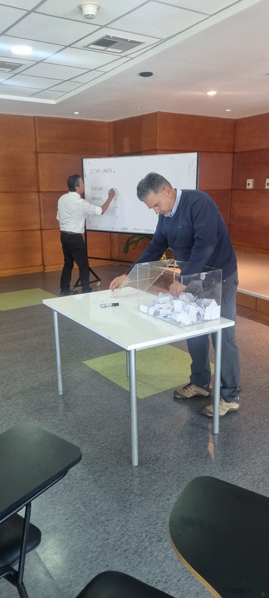 VCTORCACERESG's tweet photo. Empezó el conteo de votos , vamos por una victoria contundente https://t.co/keF1T8h4DU