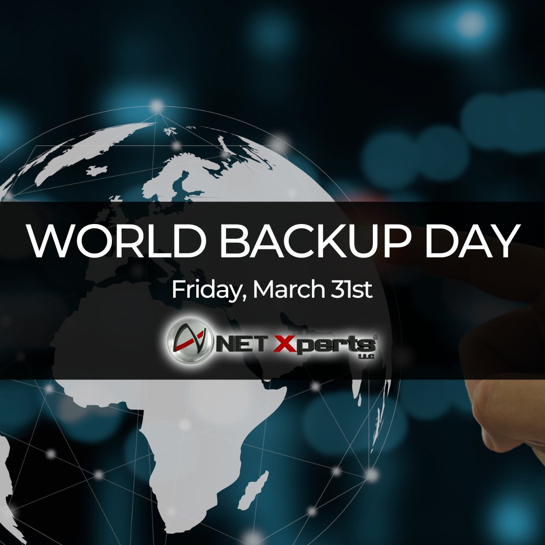 theNETXperts's tweet image. When was the last time you backed up your data? March 31st is World Backup Day! 

Having up-to-date and secure backups are an essential for every business. 

#WorldBackupDay #BackupYourData
