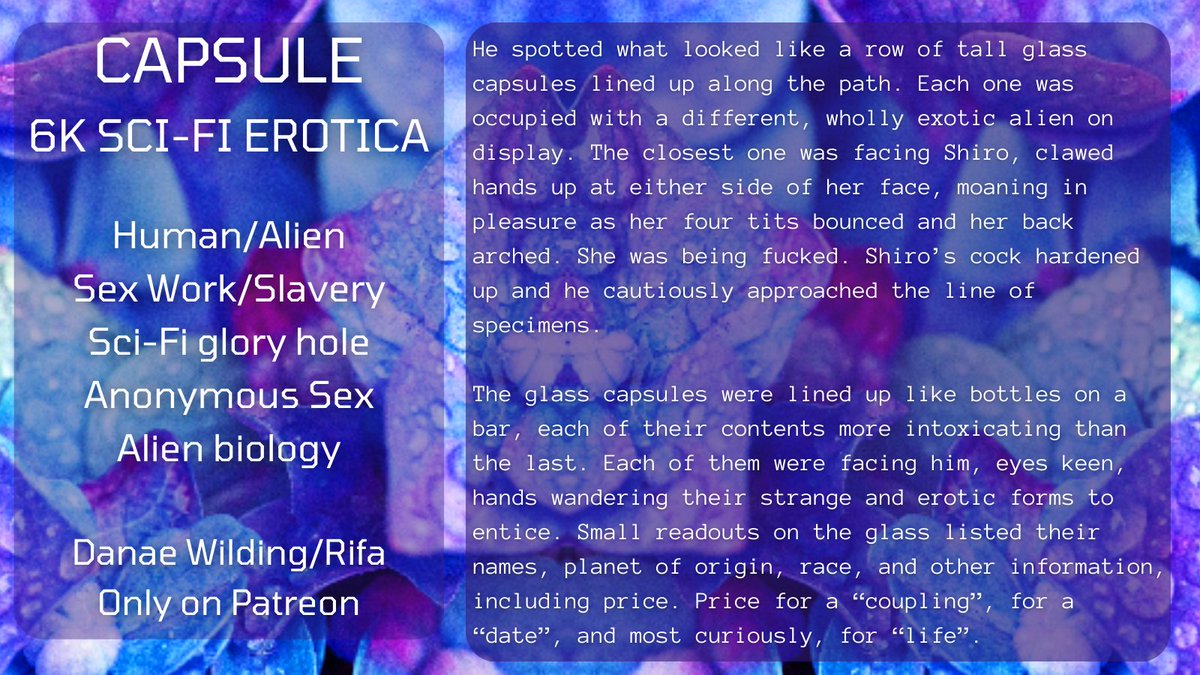 🏳️‍⚧️Happy Trans Day of Visibility!🏳️‍⚧️

I'm Danae and I'm a queer trans-masc erotica author! I write stuff that's usually dark and kinky with a range of flavors + spice

I have stories up on my p-treon exclusively and it only costs $2 a month to read them and support a trans weirdo