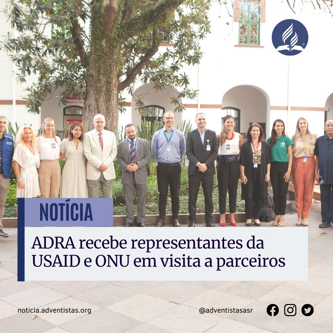O grupo conferiu histórias de sucesso na sede administrativa das lojas Renner e do Complexo Hospitalar Santa Casa de Misericórdia. Leia a matéria na íntegra noticias.adventistas.org/pt/noticia/gen…