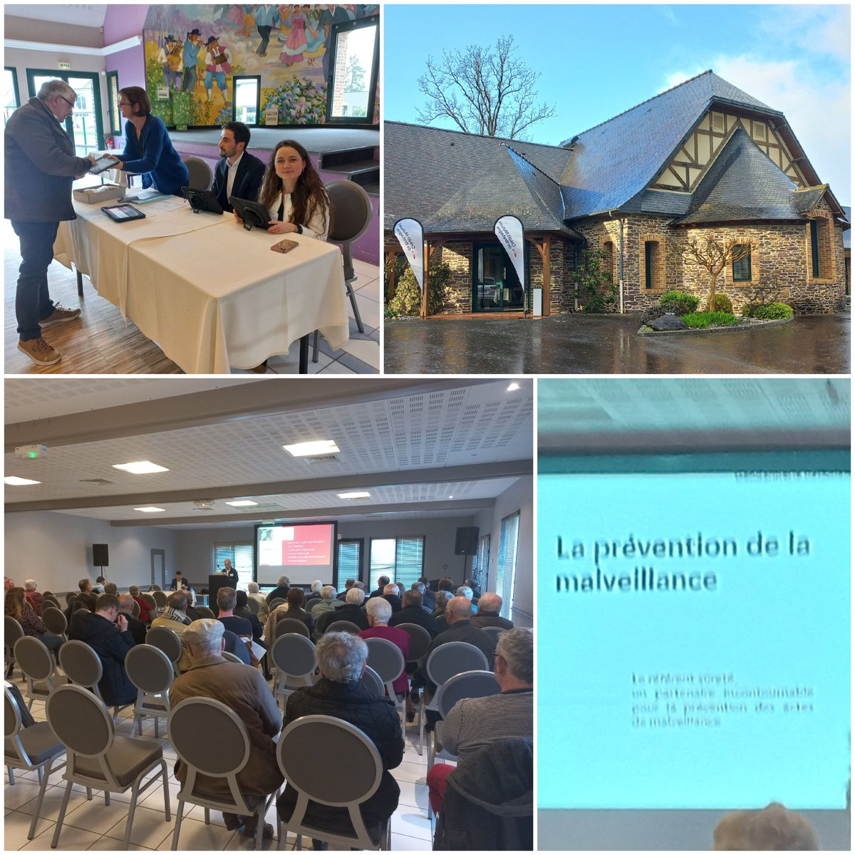 [AG UT REDON] Ce soir se tenait l'AG de la caisse de Crédit Mutuel de Bretagne de Maure Pipriac😊🥂👌
Présentation de l'activité de la Caisse et intervention autour de la cybersecurite et malveillance.
#territoire #échanges #sociétaires #mutualisme <a href="/CMBretagne/">CMBretagne</a> <a href="/CMB_DD35/">Crédit_Mutuel_DD35</a> <a href="/ccmredon/">CCM REDON</a>