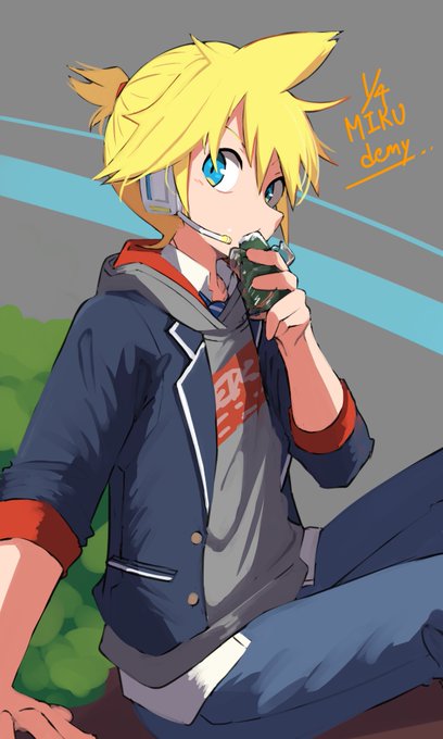 「blonde hair grey hoodie」 illustration images(Latest)｜3pages