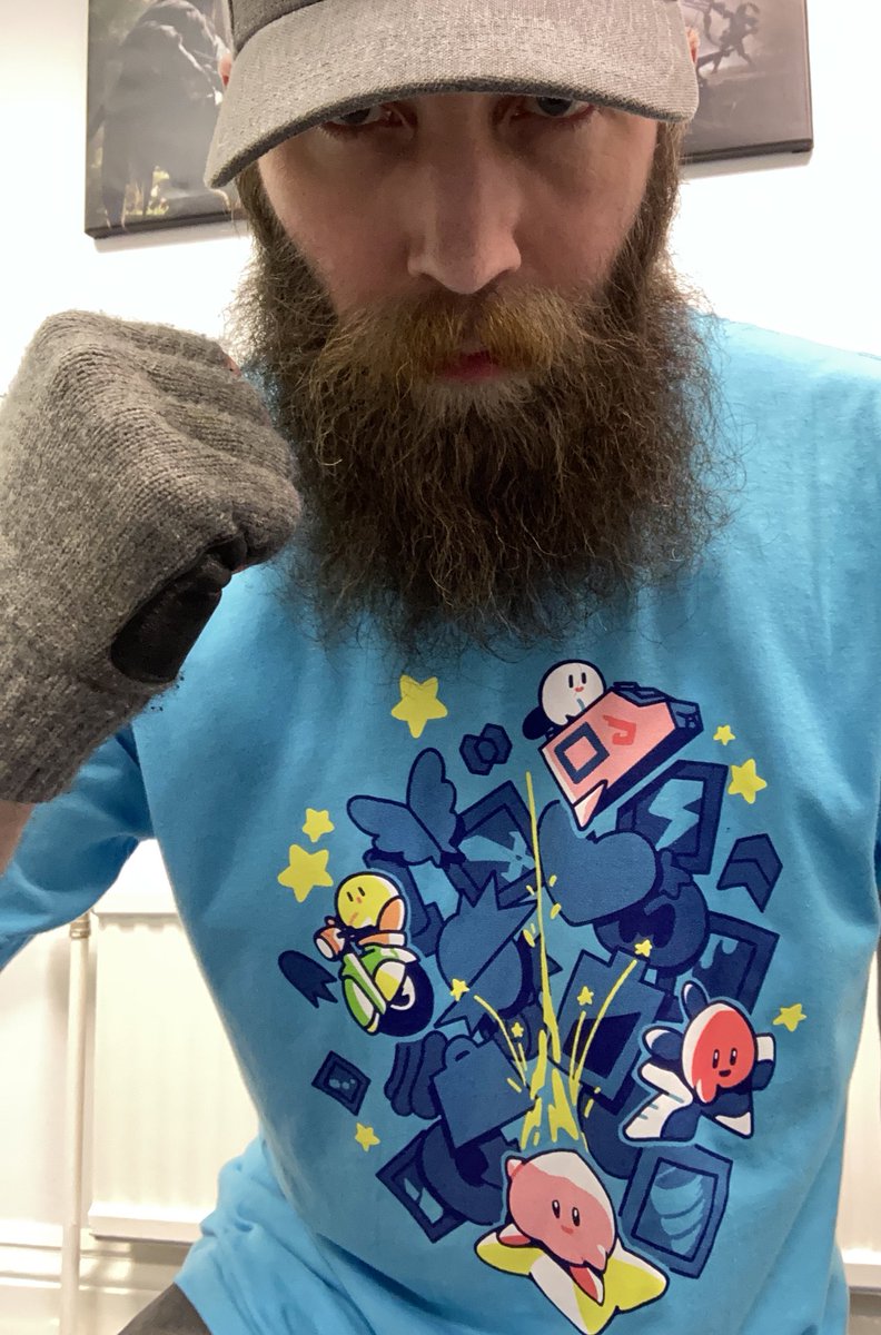 TrueLukemon's tweet image. No, I will not stop repping Kirby Air Ride